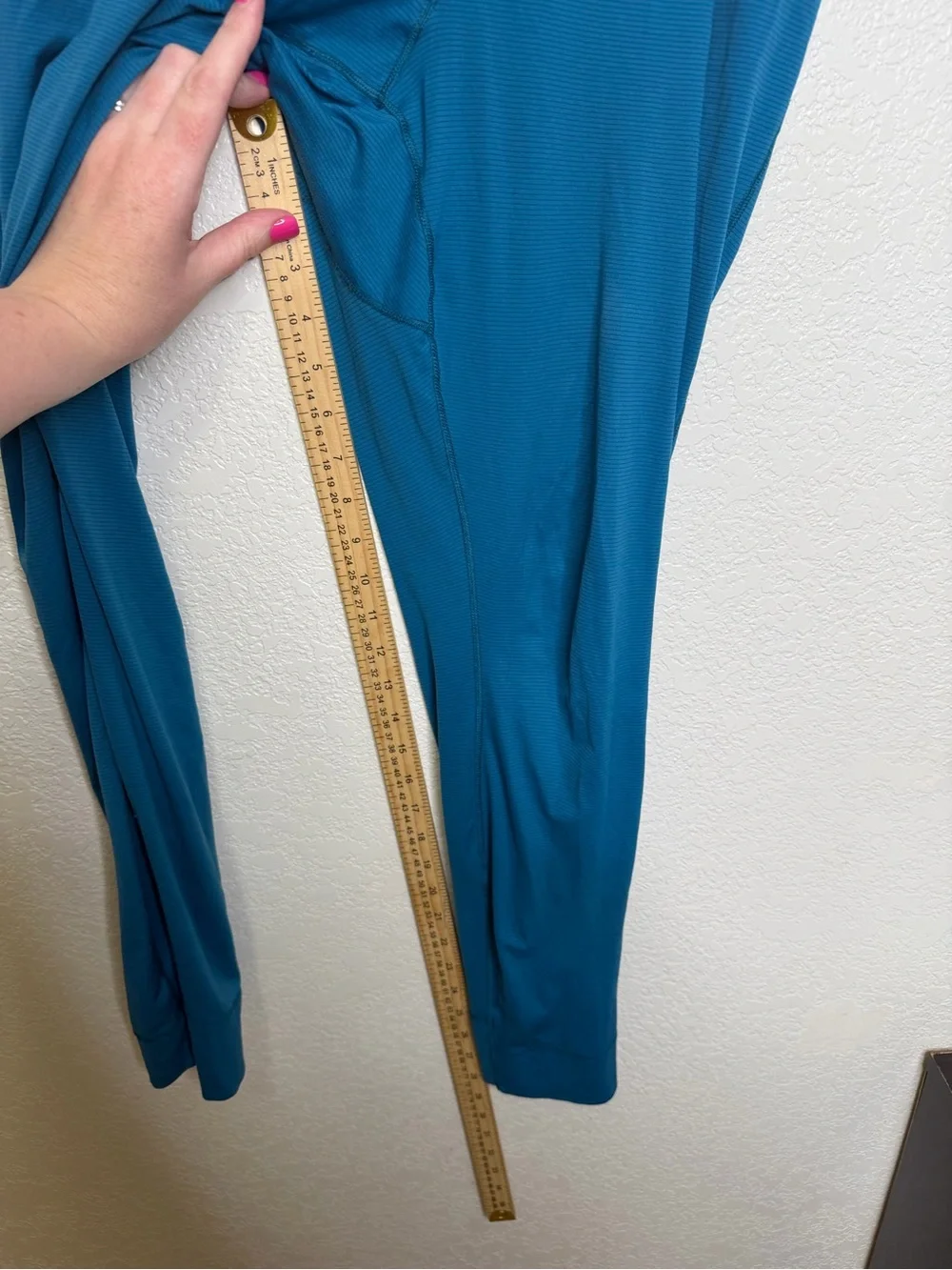 Patagonia Capilene Lightweight Baselayer Mens Pants Blue Sz L Hiking Camping